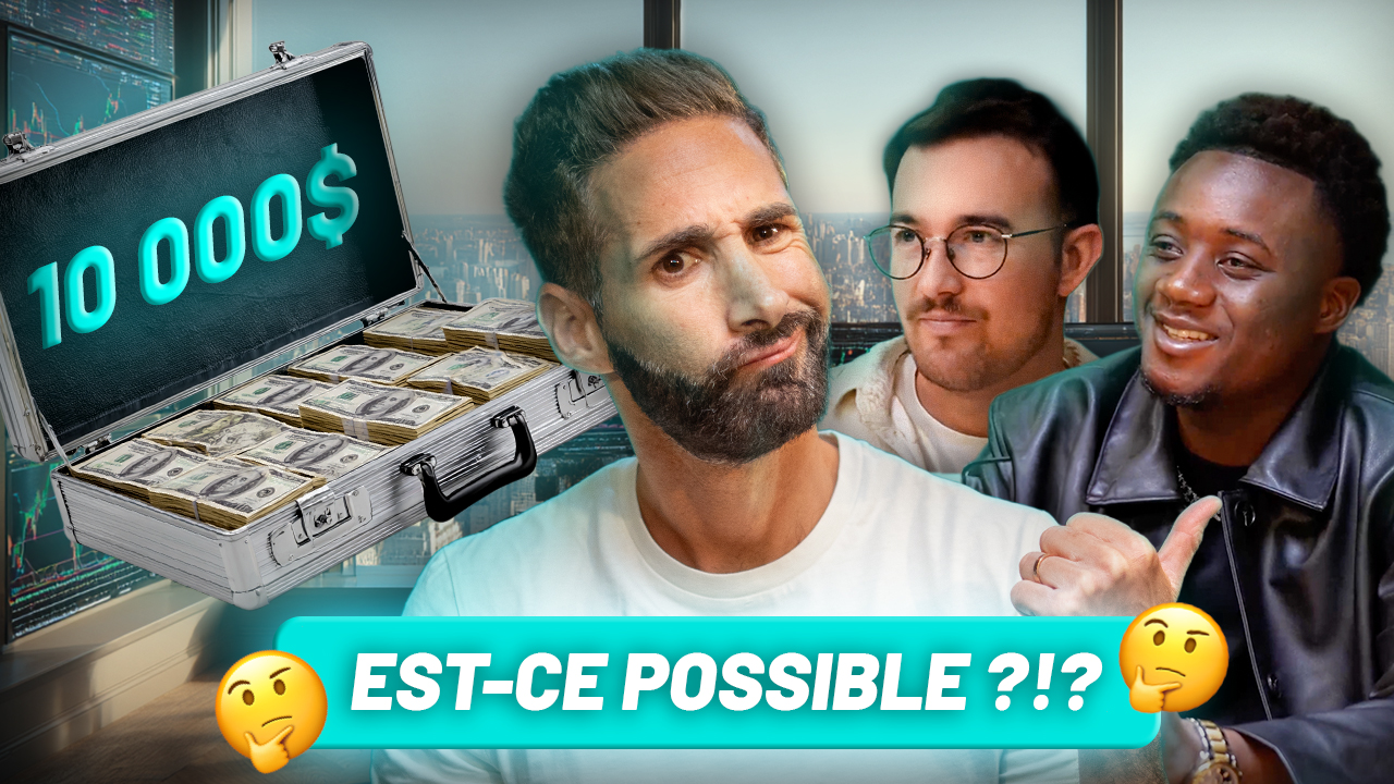 Podcast Objectif Trading - gagner 10000€ par mois est-ce possible ?