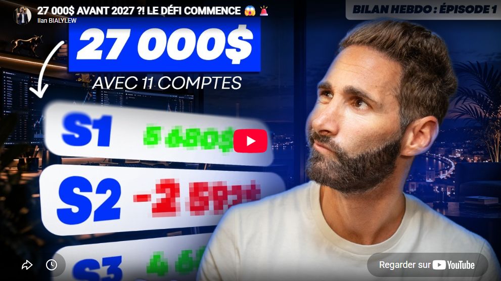 Je lance un défi - Objectif trading