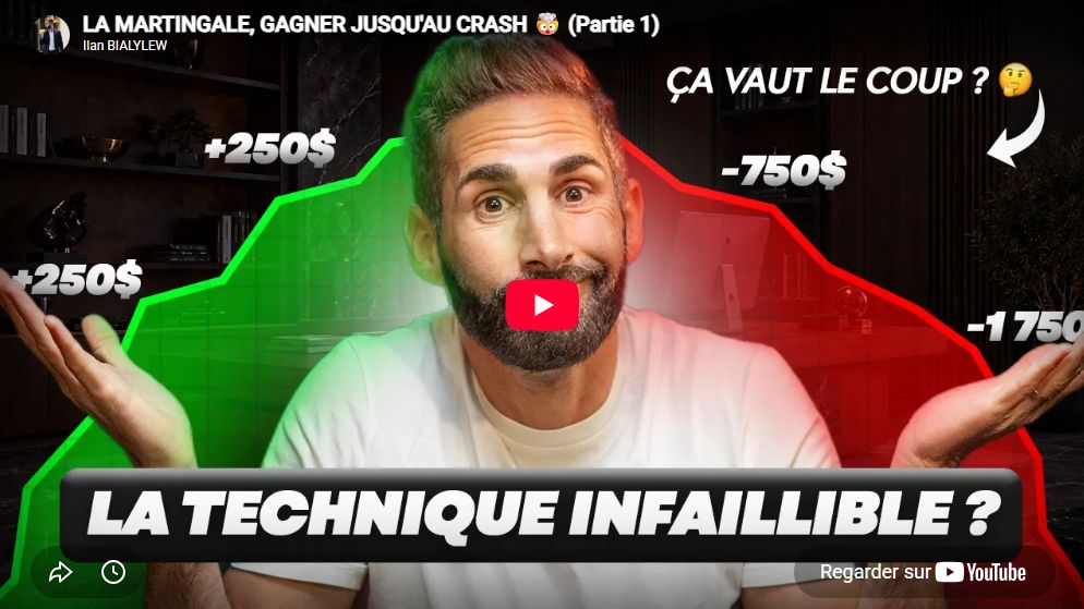 La martingale pourquoi je ne l'utilise pas - video objectif trading