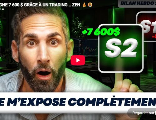 Défi semaine 2 : 7 600 dollars en 7 heures / semaine 📈