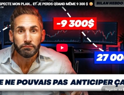 Défi semaine 1 : Mon analyse était bonne et j&rsquo;ai perdu 9 300 dollars 😶