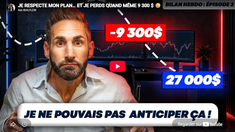 Défi semaine 1 vidéo YouTube Objectif Trading
